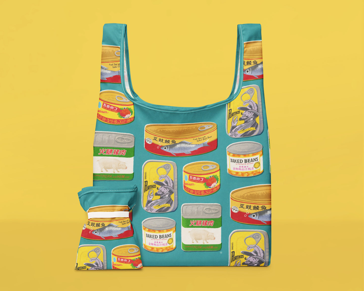 Canned Comfort Shopping Tote Bag