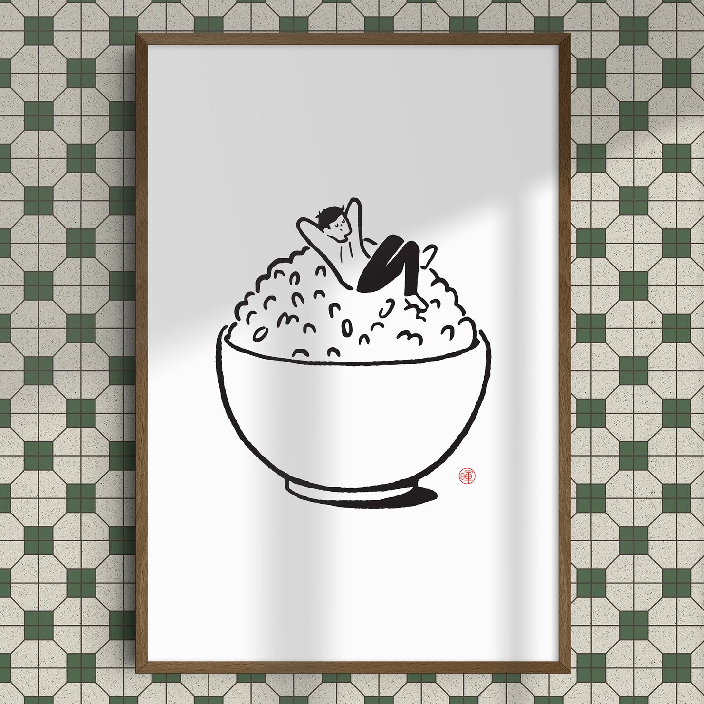 Relaxing Rice Guy