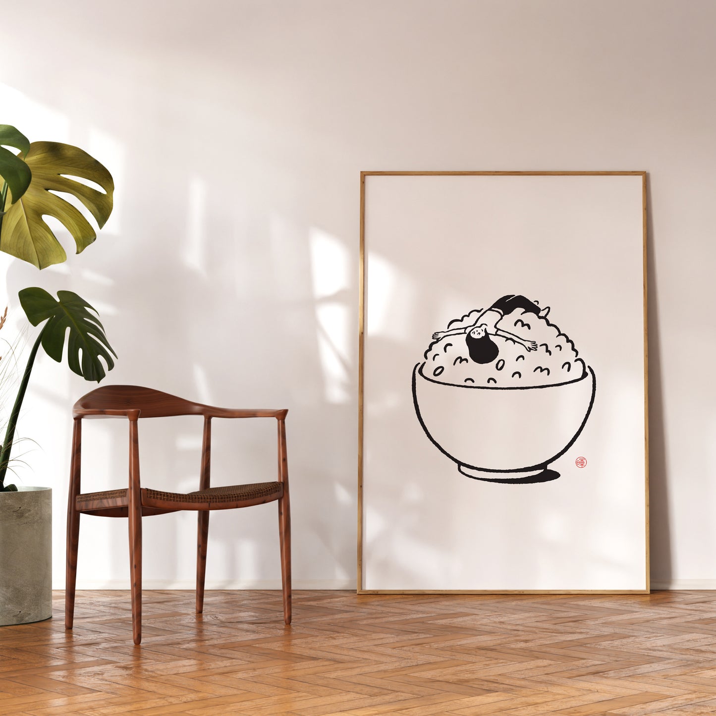 Relaxing Rice Girl