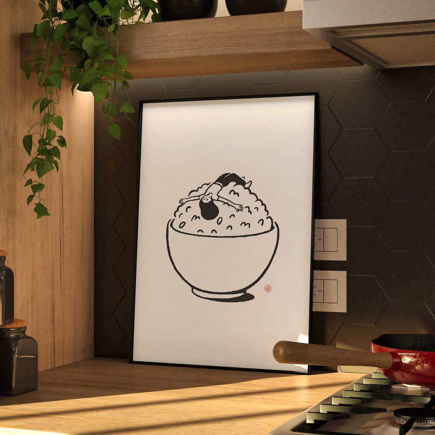 Relaxing Rice Girl