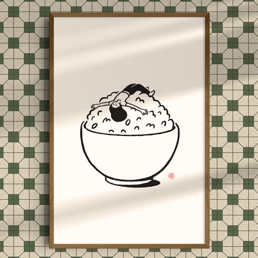 Relaxing Rice Girl