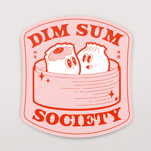 Dim Sum Society Vinyl Sticker
