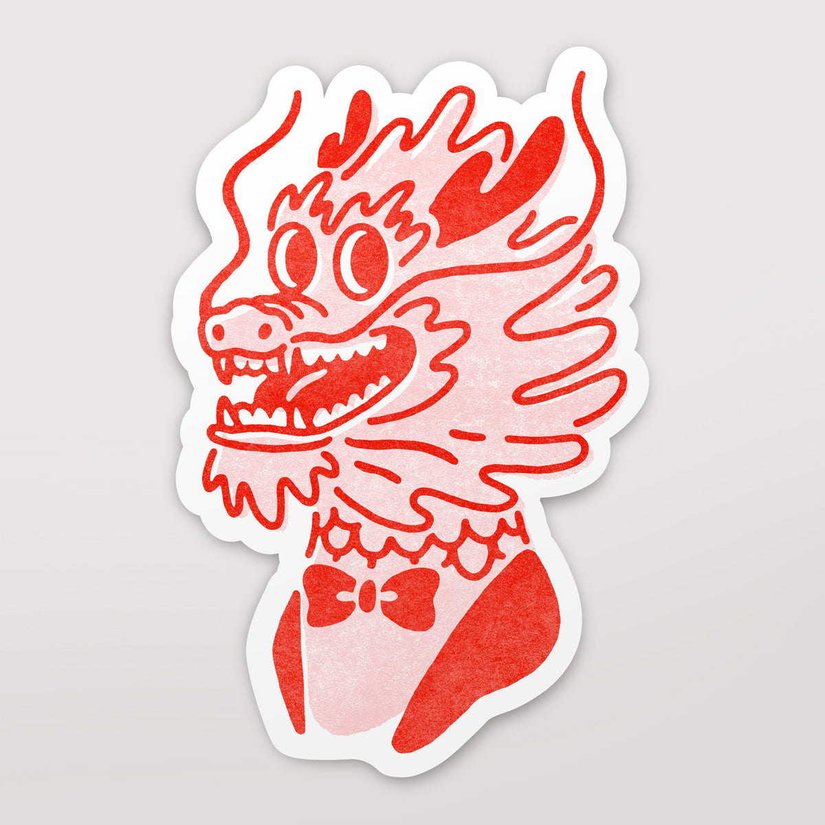 Mr. Dragon Vinyl Sticker