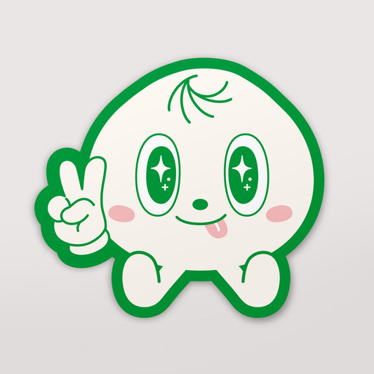 Victory Bao Vinyl Sticker