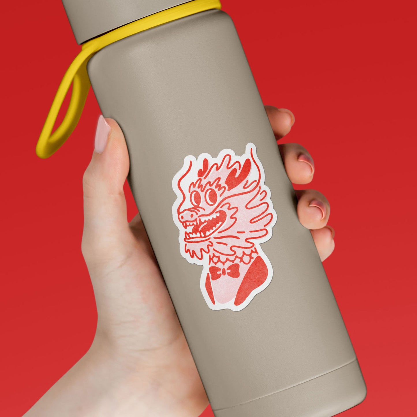 Mr. Dragon Vinyl Sticker