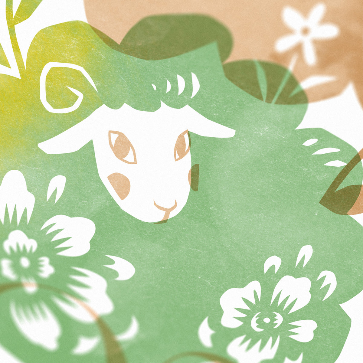2027 Year of the Goat Calendar | Jade and Sand